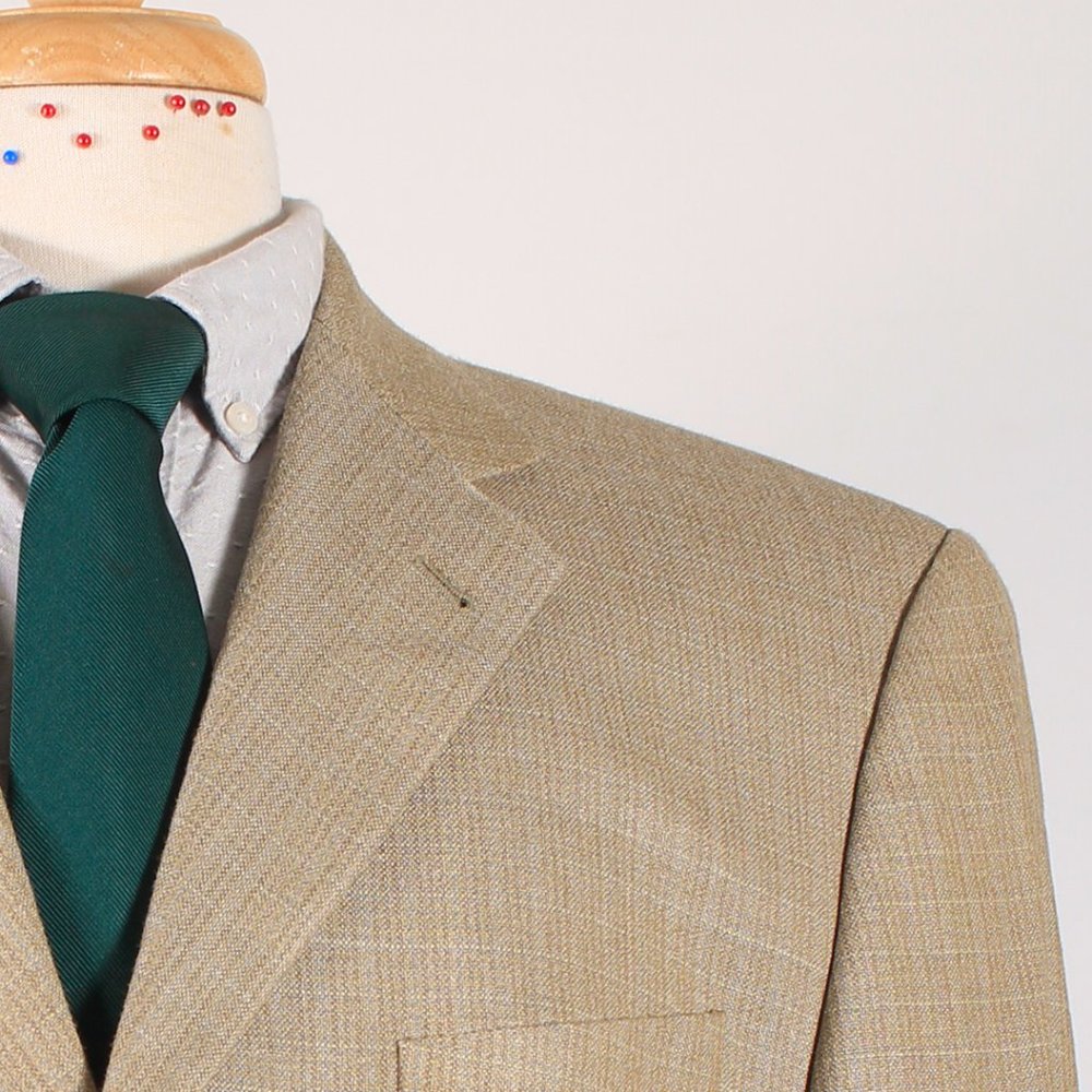 Joseph Abboud 44R Beige Sport Coat G639_2